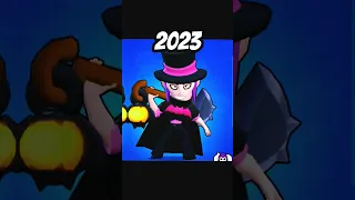 OLD vs NEW Brawlers      #brawlstars #supercell #shorts