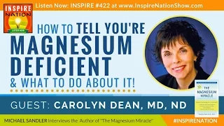 Power Up Your Health & Vitality With Magnesium! The Magnesium Miracle with Dr Carolyn Dean