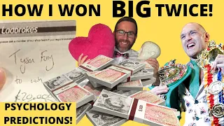 Learn How My Psychological Bets WON HUGE on Tyson Fury AND Conor Mcgregor!! Apply My Tools To WIN!!!