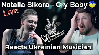 😱You will not believe! First reaction to a song Natalia Sikora - Cry Baby