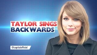 Taylor Swift Sings Backwards!