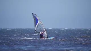 Windsurfing Stance Tip #3   Sailing upwind faster HD