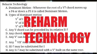 The basic principles of Reharmonization - demonstrated on many jazz standards