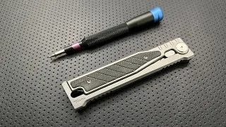 How to disassemble and maintain the Reate Exo Gravity knife