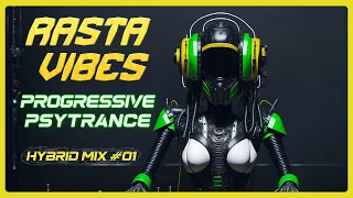 Progressive Psytrance Mix 2023 ☮️ Rasta Vibes 🕉️ Hybrid Mix #01
