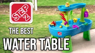 Outdoor Water Sensory Table & Splash Pond Review | Step2