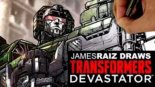 DRAWING TRANSFORMERS DEVASTATOR - 30 MINUTE VERSION!