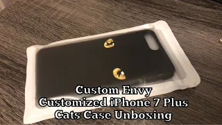 Custom Envy Customized iPhone 7 Plus Cats Case Unboxing