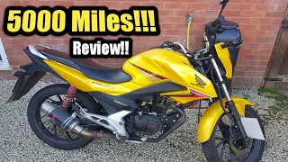 Honda CB125F - 5000 miles Review! - GOOD or BAD???
