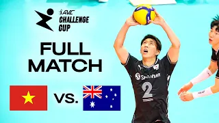 🇻🇳 VIE vs. 🇦🇺 AUS - AVC Challenge Cup 2024 | Pool Play - presented by VBTV