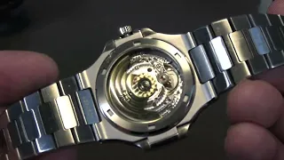 Let's examine this Patek Philippe Nautilus "Superclone" fake, then SMASH it!