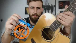 Coloquei cordas de GUITARRA no VIOLÃO