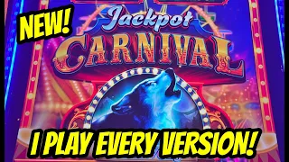🎡 🎪 HOT NEW SLOT! I Play EVERY SINGLE Jackpot Carnival Slot Machine!