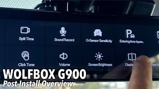 WOLFBOX G900 Post-Install Overview. Vehicle: 2020 Toyota Tacoma