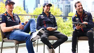 Daniel's SPICY 😉 Quiz feat. Max & Checo AUSSIE EDITION