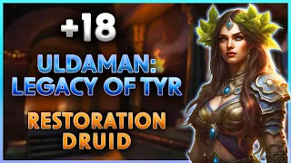 Healing +18 Uldaman... This Dungeon HURTS 💥 Resto Druid PoV