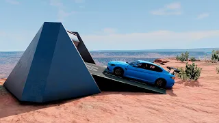 Car VS Large Roller #4 BeamNG.drive #beamngdrive