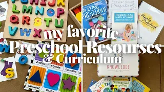 PRESCHOOL HOMESCHOOL CURRICULUM for 2- 4 year olds//PRESCHOOL AT HOME