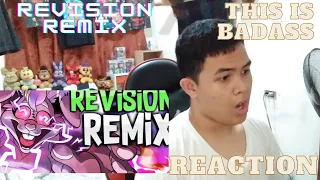 React to FNAF COLLAB ANIMATION Revision remix by @LunaticHugo THIS IS BADASS