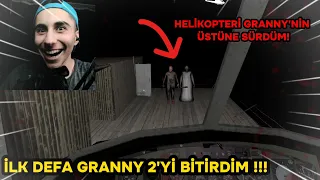 HAYATIMDA İLK DEFA GRANNY 2'Yİ BİTİRDİM ! - HELİKOPTERDEN KAÇIŞ