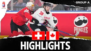 Highlights | Switzerland vs. Canada | 2024 #MensWorlds