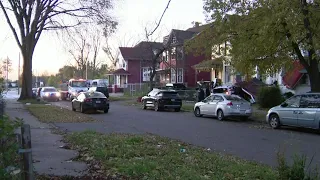 2 killed in shooting, crash on Detroit's west side