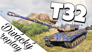 World of Tanks/ Divácký replay/ T32 - 1vs4