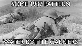Some 1937 Pattern Water Bottle Carriers