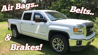 2015 GMC Brakes, Belts & Air Lift Air Bags Installation!