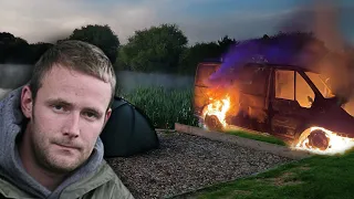 DARRELL PECK'S van was set on FIRE! | Carp Fishing