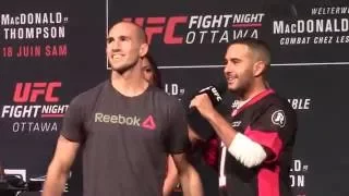 UFC Fight Night 89 Weigh-in highlights