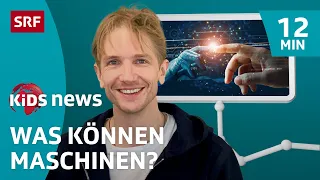 SRF Kids News: ChatGPT von OpenAI, Künstliche Intelligenz «KI» & Roboterarm | Kindervideos