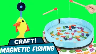 DIY: Fun Magnet Fishing Game For Kids | Magnet Craft Ideas | Education Videos