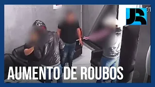 Estado de SP registra aumento no número de roubos no primeiro semestre do ano