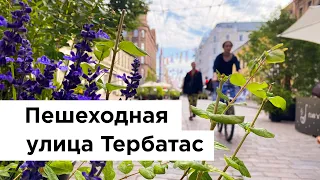 Как делают пешеходные улицы в Латвии? | Улица Тербатас в Риге | Тактический урбанизм