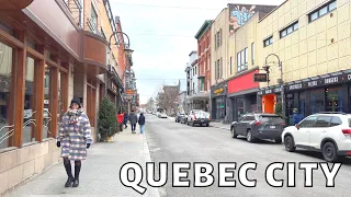 Quebec City Walk : Saint-Roch & Limoilou | Benjo Toy Store, St. Joseph St, 3rd Ave in December 2022