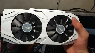 Диагностика видеокарты Asus GTX 1060