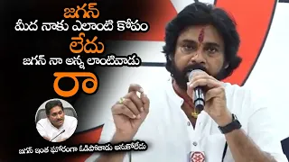 జగన్ నాఅన్న లాంటివాడు నాకు ఎలాంటి కోపం లేదు || Pawan Kalyan Emotional Words About Jagan Loss || NS