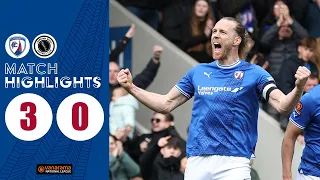 HIGHLIGHTS | Spireites 3-0 Boreham Wood