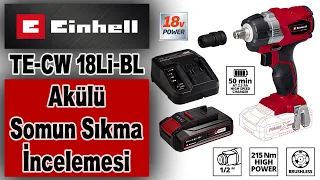 Einhell TE-CW 18Li BL-Solo 2.5Ah Power X Change Starter Kit Akülü Somun Sıkma İncelemesi #einhell