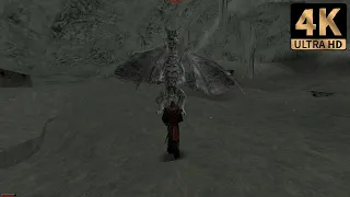 Beating the Ice Dragon With a Bow (Mage Build) | Gothic II PC 4K