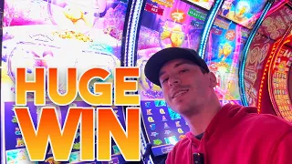 My Biggest Win On A Goldfish Feeding Time Deluxe Castle Slot Machine At Coushatta!