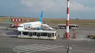 Взлёт из Волгограда на Boeing 737-800 а/к "Победа"