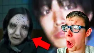 I ALMOST HAD A HEART ATTACK! Top 5 Scary Ghost Videos to Break Your Brain by @NukesTop5- REACTION!