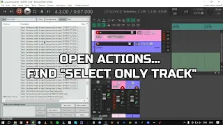 Switch track when recorded - MACRO MARKERS ON REAPER