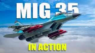 MiG-35 Fulcrum Multirole Fighter in Action