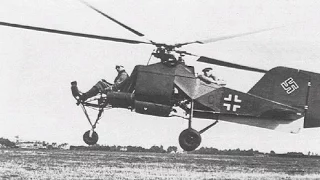 O Helicóptero "TOP" Nazista: __ FLETTNER FL 282 KOLIBRI __