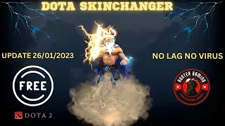 NEW DOTA SKINCHANGE MOD 7.32D UPDATE [26/01/2023] FREE ALL ARCANA #dota #dota2 #free