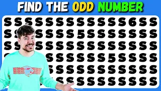 Find the ODD One Out - Number & Letter Edition 🔠 ❇️ | 60 Easy, Medium, Hard & Very Hard Levels