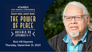 Rick Hill Keynote from the 2022 AASLH Annual Conference